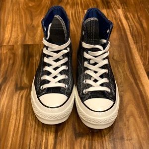 Converse Chuck 70 Plaid Hi tops